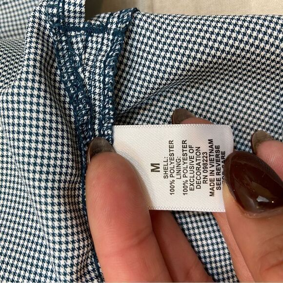 New without Tags Magellan Outdoors Angler Fit Green and White Gingham Shirt Med - Picture 12 of 12